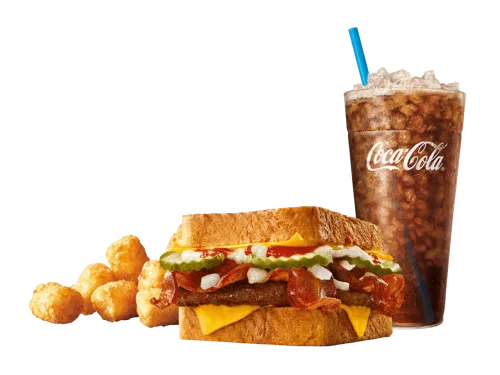 Cheesy Bacon SONIC Stack Combo