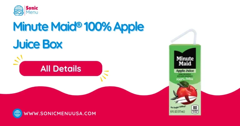 Minute Maid 100% Apple Juice Box