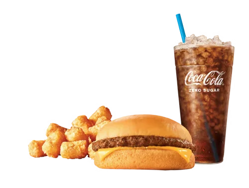 Plain SONIC® Cheeseburger Combo
