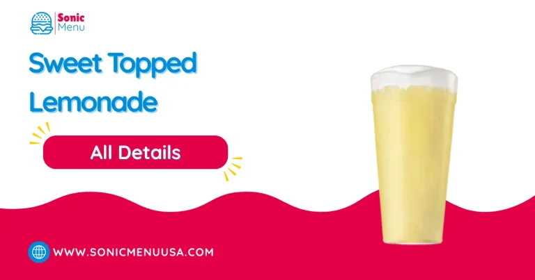 Sweet Topped Lemonade