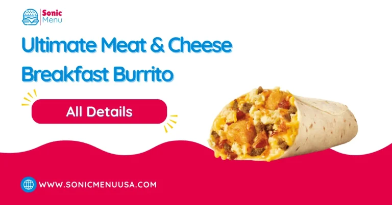 Ultimate Meat & Cheese Breakfast Burrito