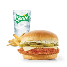 
Spicy Dill Pickle Chicken Sandwich